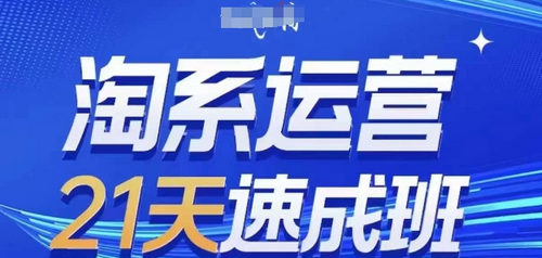 淘系运营21天速成班(更新24年9月)，0基础轻松搞定淘系运营，不做假把式-菜菜资源汇-优质互联网资源分享