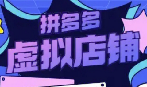拼多多虚拟类目玩法实操，做虚拟店铺，重在实操-菜菜资源汇-优质互联网资源分享