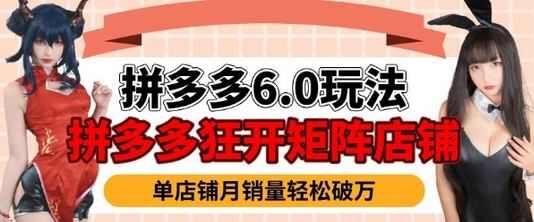 拼多多虚拟商品暴利6.0玩法，轻松实现月入过W-菜菜资源汇-优质互联网资源分享