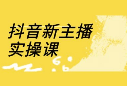 抖音新主播实操课，直播间流量运营线上实操课(18节)-菜菜资源汇-优质互联网资源分享