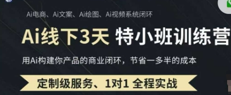 AI实操培训第20-21期线下，0基础保姆级教程，3月最新整理，企业获客、降本增效、打造超级个体-菜菜资源汇-优质互联网资源分享