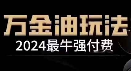 2024最牛强付费，万金油强付费玩法，干货满满，全程实操起飞（更新25年04月）-菜菜资源汇-优质互联网资源分享